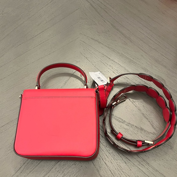 Kate Spade Red Staci Sweet Heart Square Crossbody Bag  NWT - Picture 6 of 8